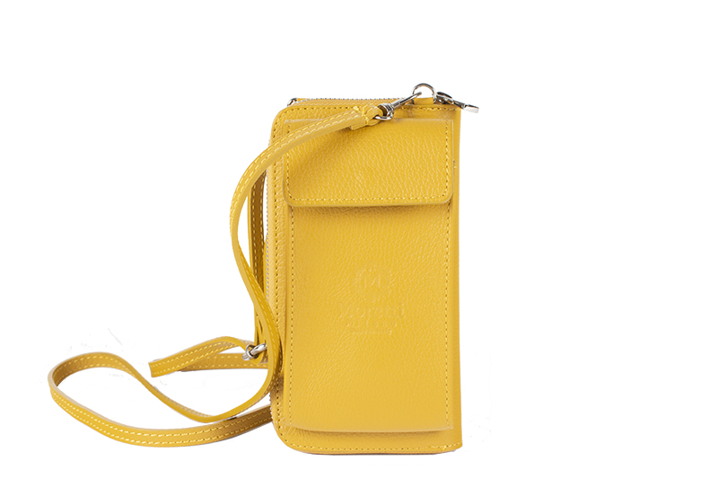 Atessa by Moretti Milano phoneholder  Yellow color Made in Italy